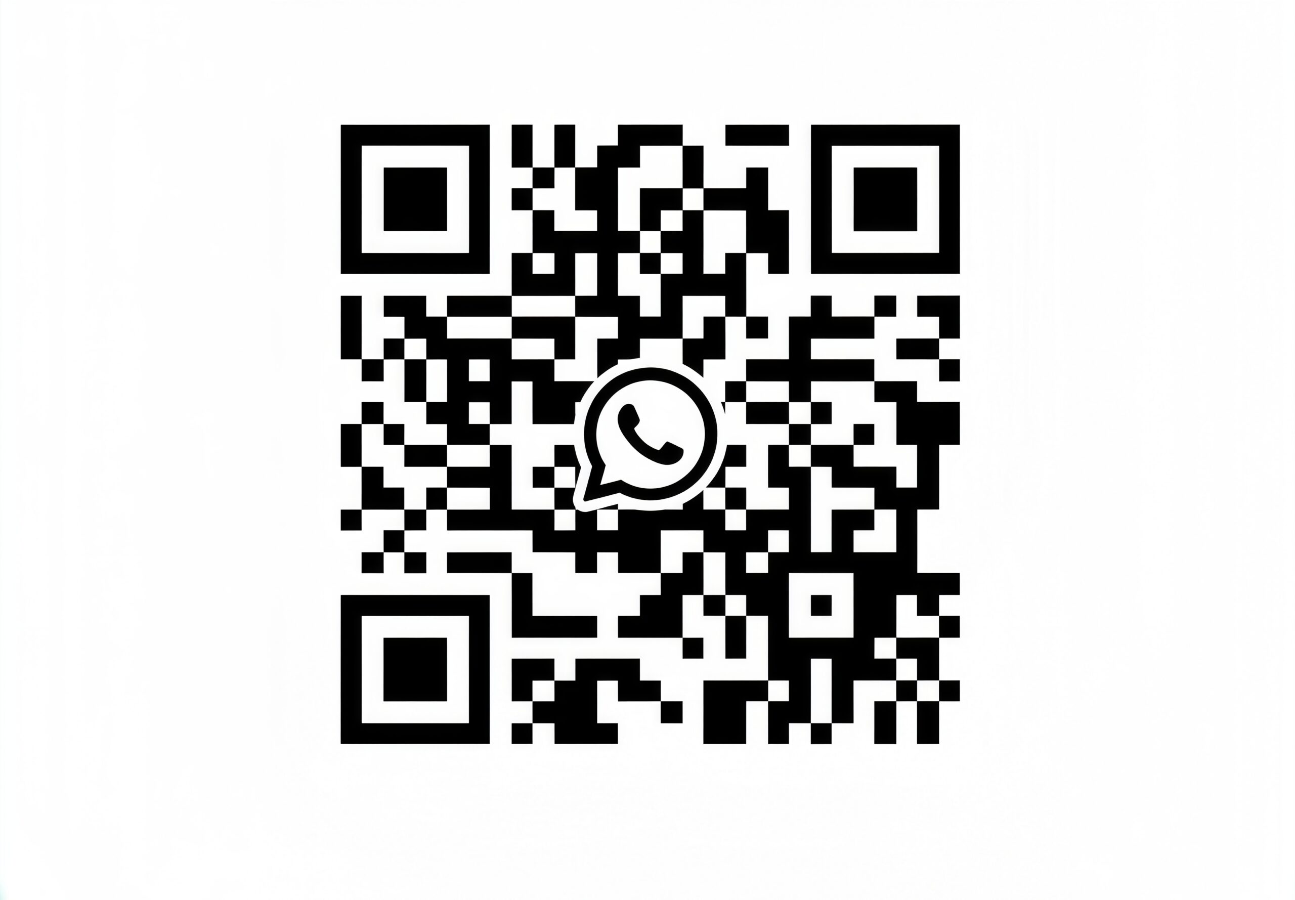 WhatsApp QR code