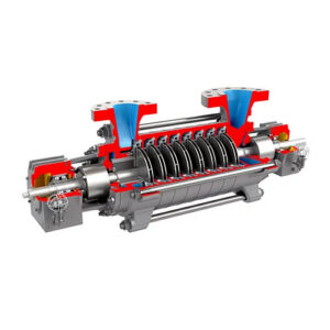 Worthington WX Between Bearings Pump-Horizontal,Multistage,Single Case