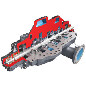 Flowserve DMX-RO Between Bearings Pump-Axially Split,Multistage,Single Case