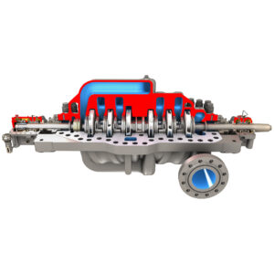 Flowserve DMX Between Bearings Pump-Axially Split, Multsitage,Single Case